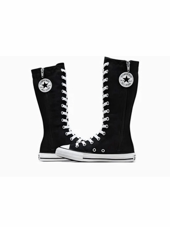 Converse Other - New Converse Chuck Taylor All Star XX Hi Knee High Black Boots Youth Size 3